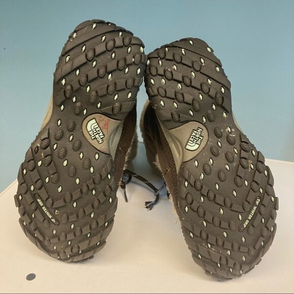 THE NORTH FACE  Sz 6 Down Lined Faux Fur Wintergrip Boots - Picture 10 of 15